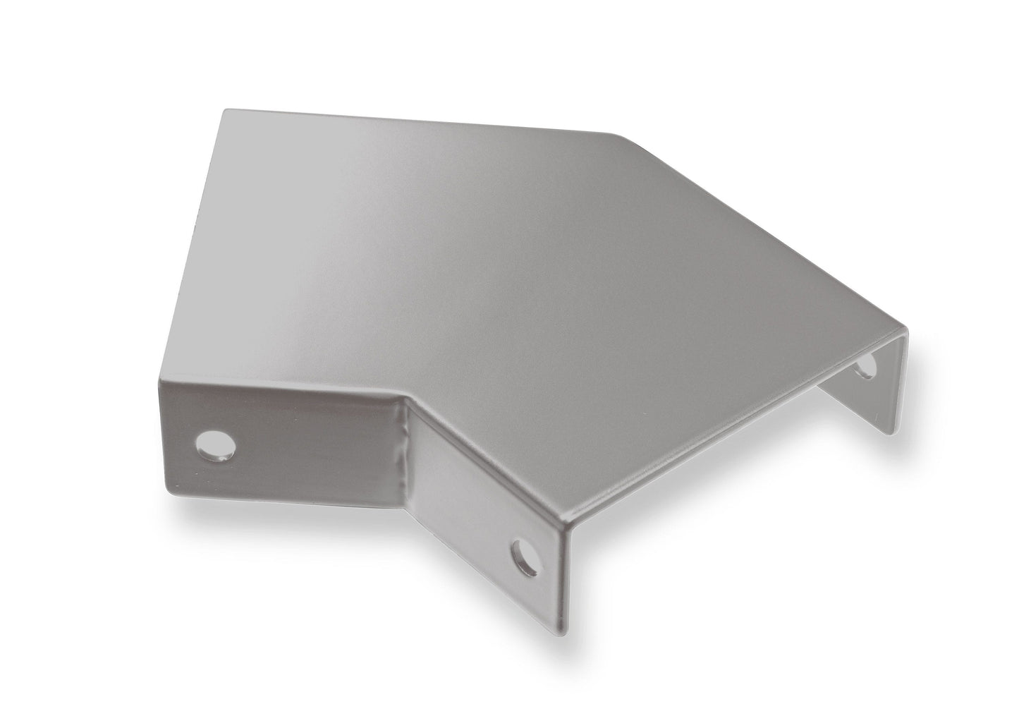 CityPost CP Grey Rail Bracket for Decking, Porches, and Deck Stairs - Easy Install, Painted Galvanized Steel, 3-in x 6-in (1 Pack)