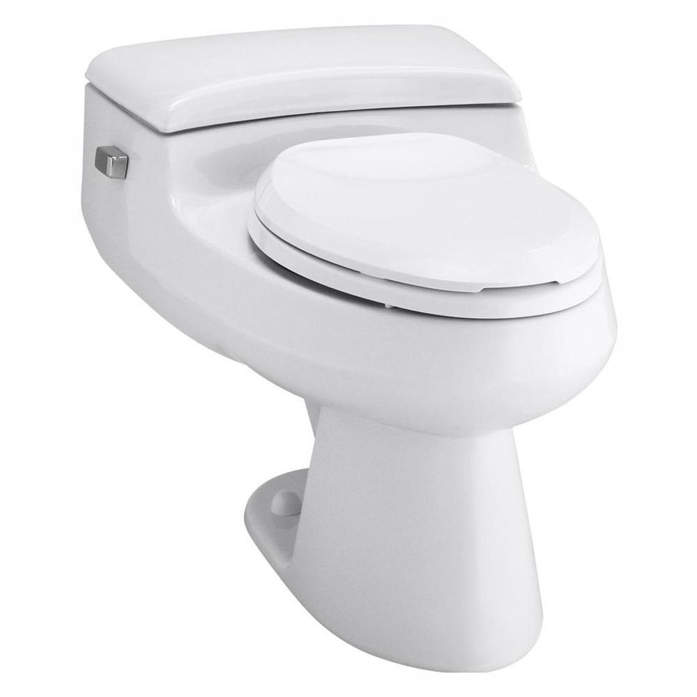 San Raphael Comfort Height 1-piece 1 GPF Single Flush Elongated Toilet in Sandbar, Seat Included - Super Arbor