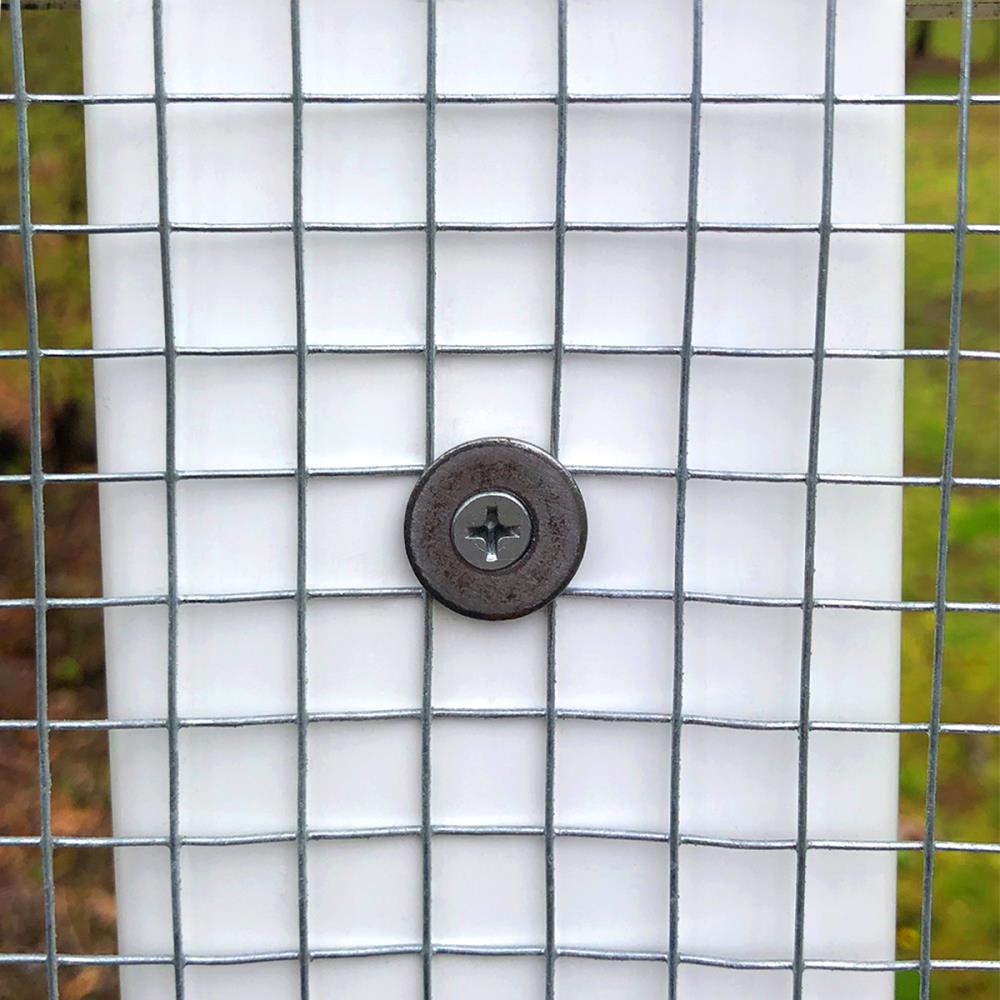 GARDEN CRAFT Gray Galvanized Steel Hardware Cloth Rolled Fencing with Mesh Size 1/2-in x 1/2-in