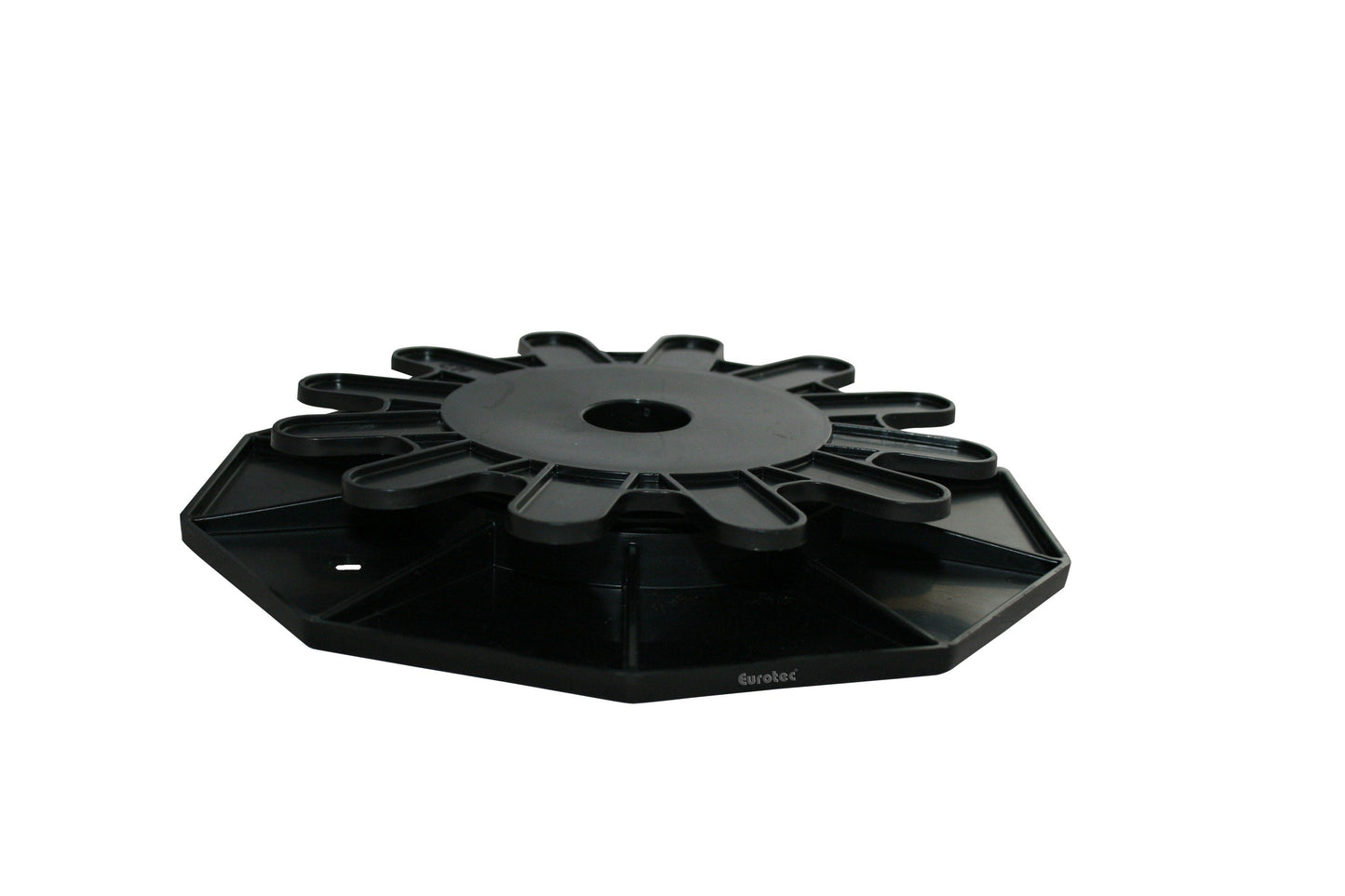 Eurotec 1-1/8-in Black Plastic Post Base Support (20-Pack)