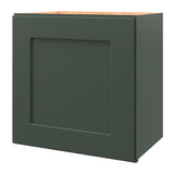 allen + roth Galway 18-in W x 18.125-in H x 12-in D Sage Wall Fully Assembled Cabinet (Flat Panel Shaker Door Style)
