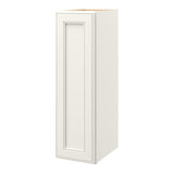 allen + roth McKeller 9-in W x 30.125-in H x 12-in D Linen Wall Fully Assembled Cabinet (Flat Panel Square Door Style)