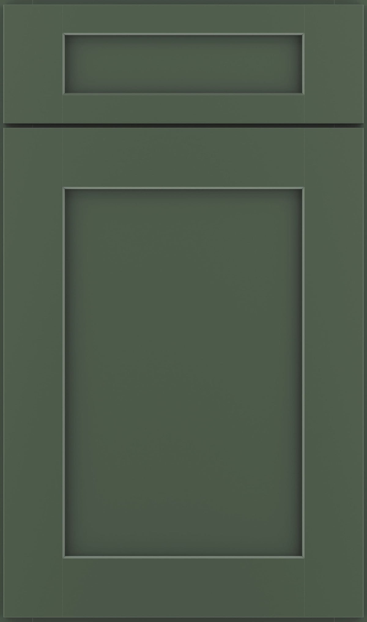 allen + roth Galway 12-in W x 34.5-in H x 24-in D Sage 1-Drawer Base Fully Assembled Cabinet (Flat Panel Shaker Style)