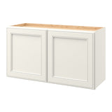 allen + roth McKeller 33-in W x 18.125-in H x 12-in D Linen Wall Fully Assembled Cabinet (Flat Panel Square Door Style)