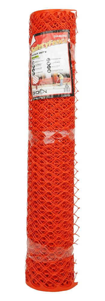 BOEN 100-ft H x 4-ft L Temporary Hdpe Snow Fence