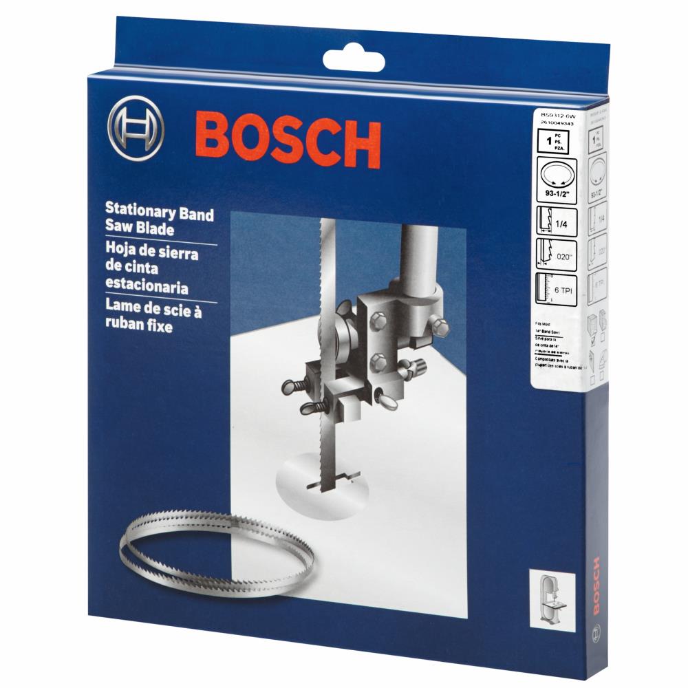 Bosch 93-1/2-in L x 1/4-in W x 6-TPI Carbon 14-in Stationary Band Saw Blade