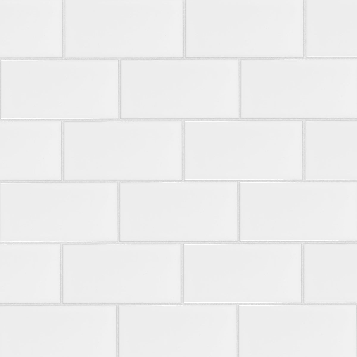 Satori Hudson Brilliant White 3-in x 6-in Glossy Ceramic Subway Wall Tile (0.12-sq. ft/ Piece)