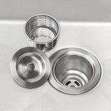 Ruvati Brushed Stainless Steel Drop-In Laundry Sink 25-inch x 22-inch