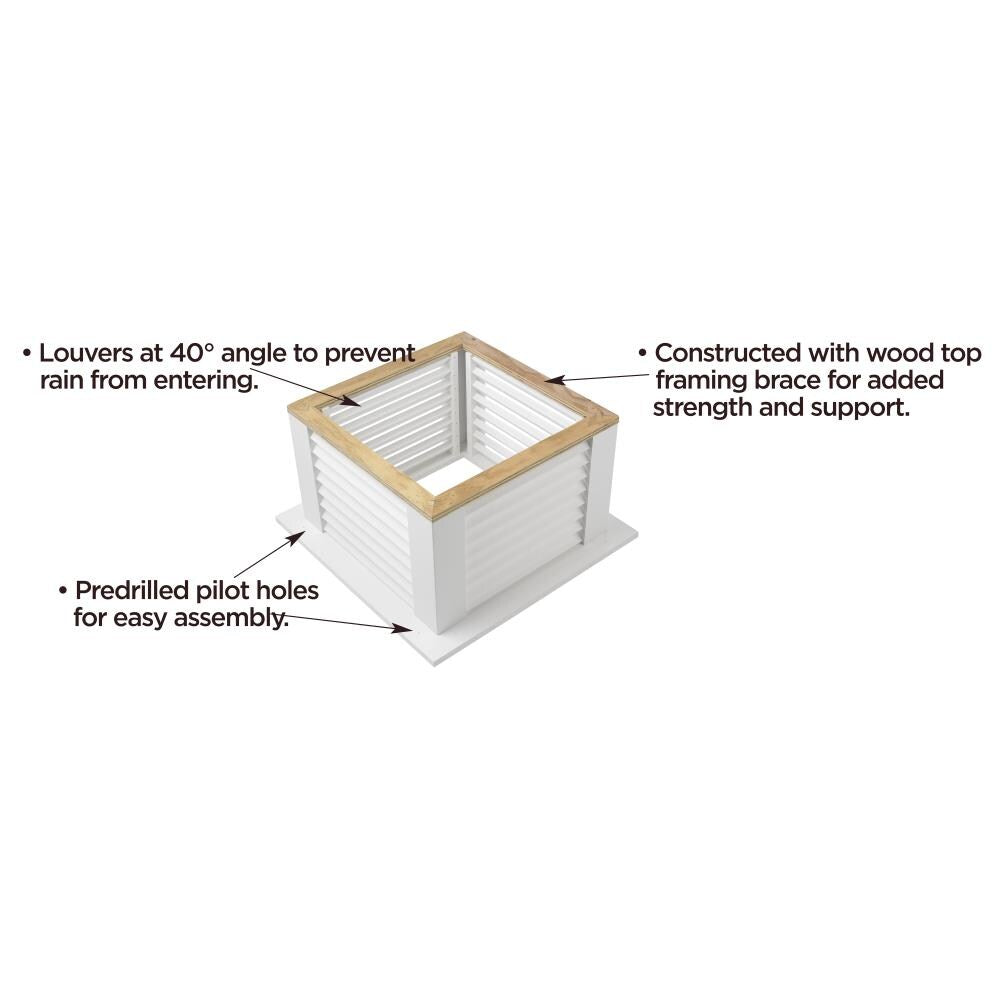 Good Directions Coventry Cupola with Copper Eagle Weathervane, 30-in x 40-in White Vinyl Cupola with 24-Gauge Copper Roof