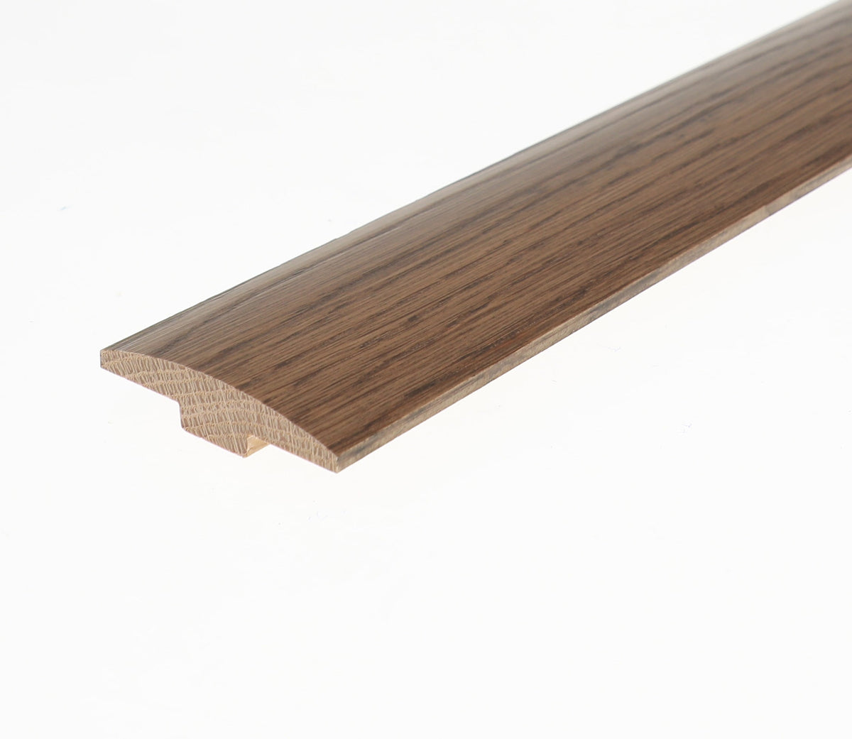 Flexco Tauri Maui White Sand 2-in T x 0.44-in W x 78-in L Solid Wood Floor T-Moulding