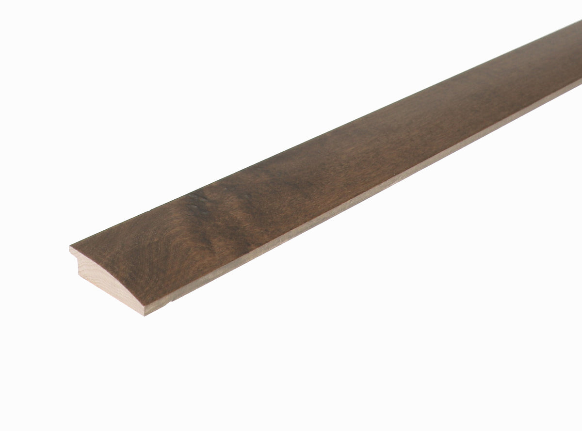 Flexco Tanned Brushed French Oak 2-in T x 0.6875-in W x 78-in L Solid Wood Reducer