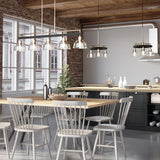Kichler Eastmont 5-Light Polished Nickel Industrial Chandelier