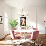 Kichler Kimrose 6-Light Polished Nickel Vintage Chandelier