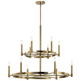Kichler Tolani 12-Light Brushed Modern/Contemporary Chandelier
