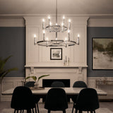 Kichler Tolani 12-Light Polished Nickel Modern/Contemporary Chandelier