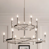 Kichler Tolani 12-Light Polished Nickel Modern/Contemporary Chandelier
