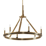 Kichler Emmala 6-Light Brushed Vintage Chandelier