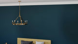 Kichler Emmala 6-Light Brushed Vintage Chandelier