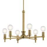 Kichler Torvee 6-Light Brushed Vintage Chandelier
