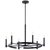 Kichler Tolani 6-Light Black Modern/Contemporary Chandelier