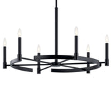 Kichler Tolani 6-Light Black Modern/Contemporary Chandelier