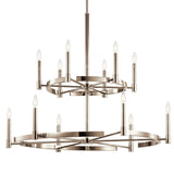 Kichler Tolani 12-Light Polished Nickel Modern/Contemporary Chandelier