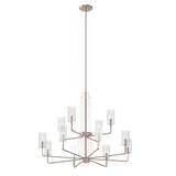 Kichler Kimrose 12-Light Polished Nickel Vintage Chandelier