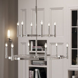 Kichler Tolani 12-Light Polished Nickel Modern/Contemporary Chandelier