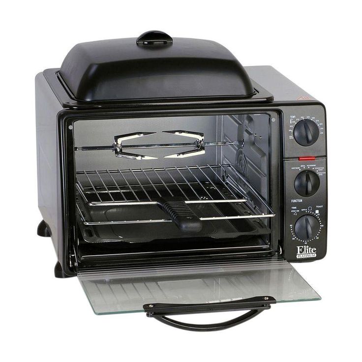Platinum Black Toaster Oven
