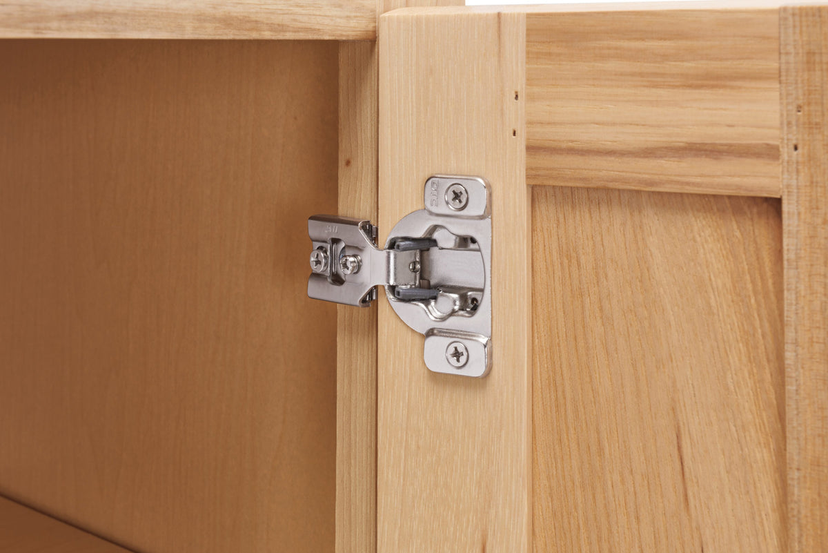 Diamond NOW Denver 30-in W x 35-in H x 23.75-in D Natural Door and Drawer Base Stock Cabinet