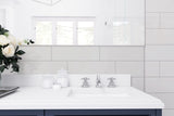 Satori Hudson Mist 4-in x 12-in Glossy Ceramic Subway Wall Tile (0.32-sq ft Per Piece)