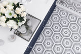 Satori Hudson Gatsby 8-in x 16-in Matte Porcelain Hexagon Mosaic Floor and Wall Tile (0.82-sq. ft/ Piece)