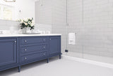Satori Hudson Mist 4-in x 12-in Glossy Ceramic Subway Wall Tile (0.32-sq ft Per Piece)