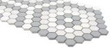 Satori Hudson Gatsby 8-in x 16-in Matte Porcelain Hexagon Mosaic Floor and Wall Tile (0.82-sq. ft/ Piece)