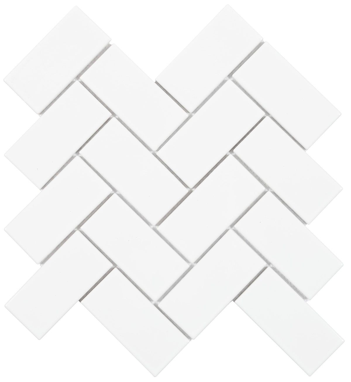 Satori Hudson 11-in x 11-in Glossy Porcelain Subway Mosaic Wall Tile (0.79-sq. ft/ Piece)