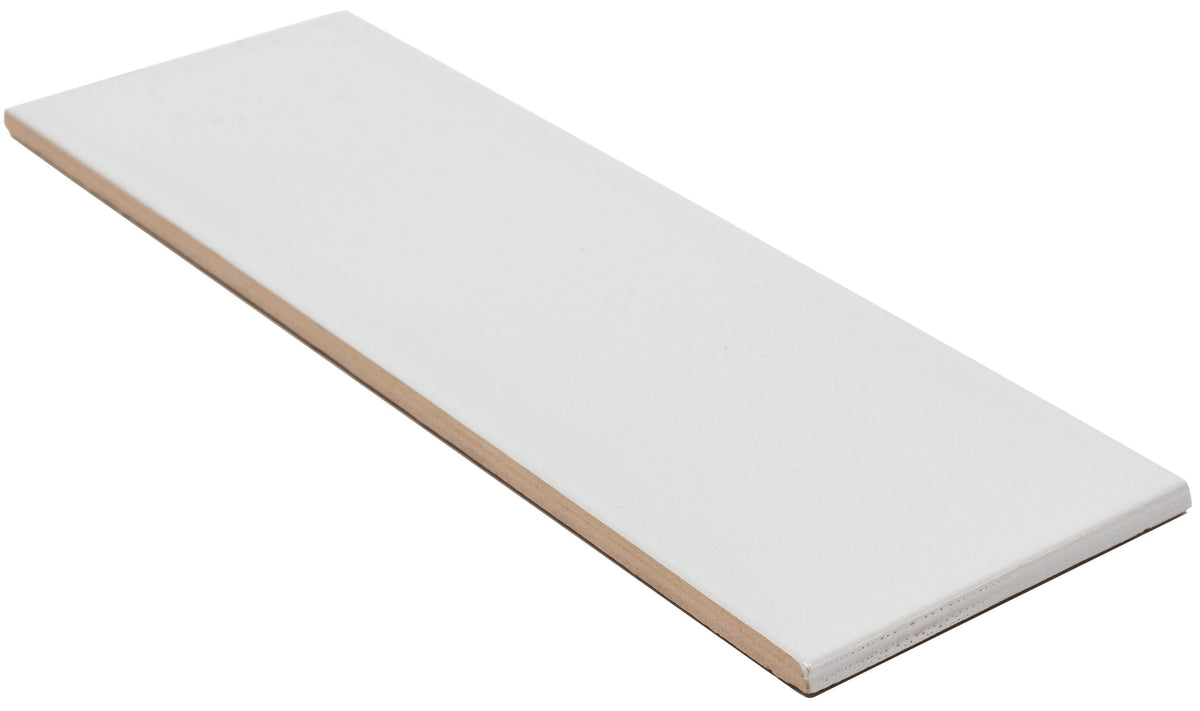 Satori Hudson Mist 4-in x 12-in Glossy Ceramic Subway Wall Tile (0.32-sq ft Per Piece)