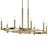 Kichler Tolani 8-Light Brushed Modern/Contemporary Chandelier