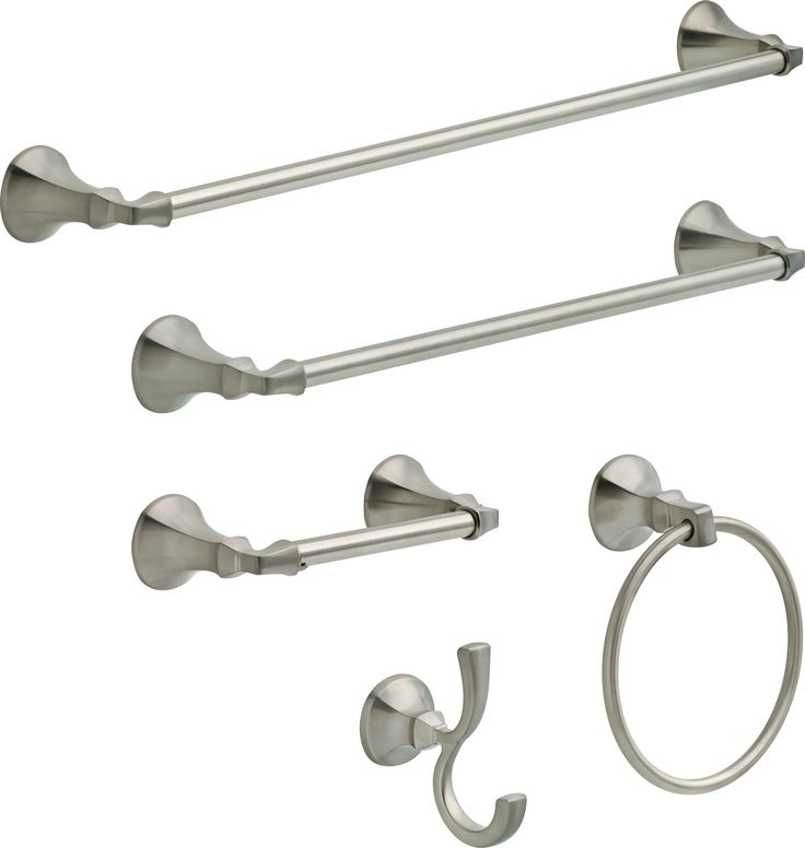Delta Ashlyn Brilliance Stainless Steel Wall Mount Towel Ring