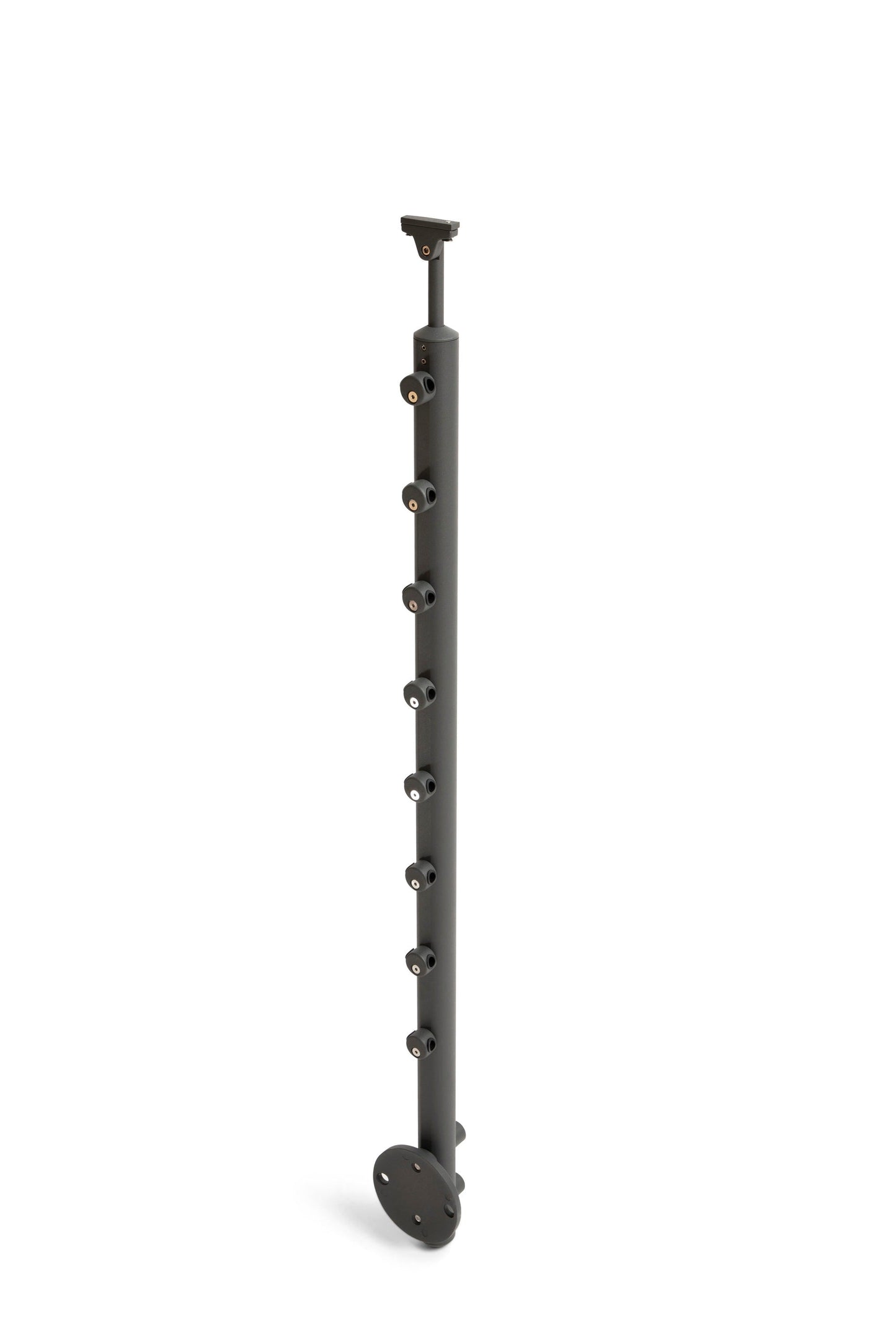 DOLLE 4-1/4-in x 36-in Prova Anthracite Aluminum Round Deck Baluster