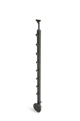 DOLLE 4-1/4-in x 36-in Prova Anthracite Aluminum Round Deck Baluster