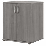 Bush Business Furniture Universal Storage 28.3464-in W x 33.9763-in H Wood Composite Platinum Gray Freestanding Utility Storage Cabinet