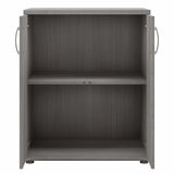 Bush Business Furniture Universal Storage 28.3464-in W x 33.9763-in H Wood Composite Platinum Gray Freestanding Utility Storage Cabinet