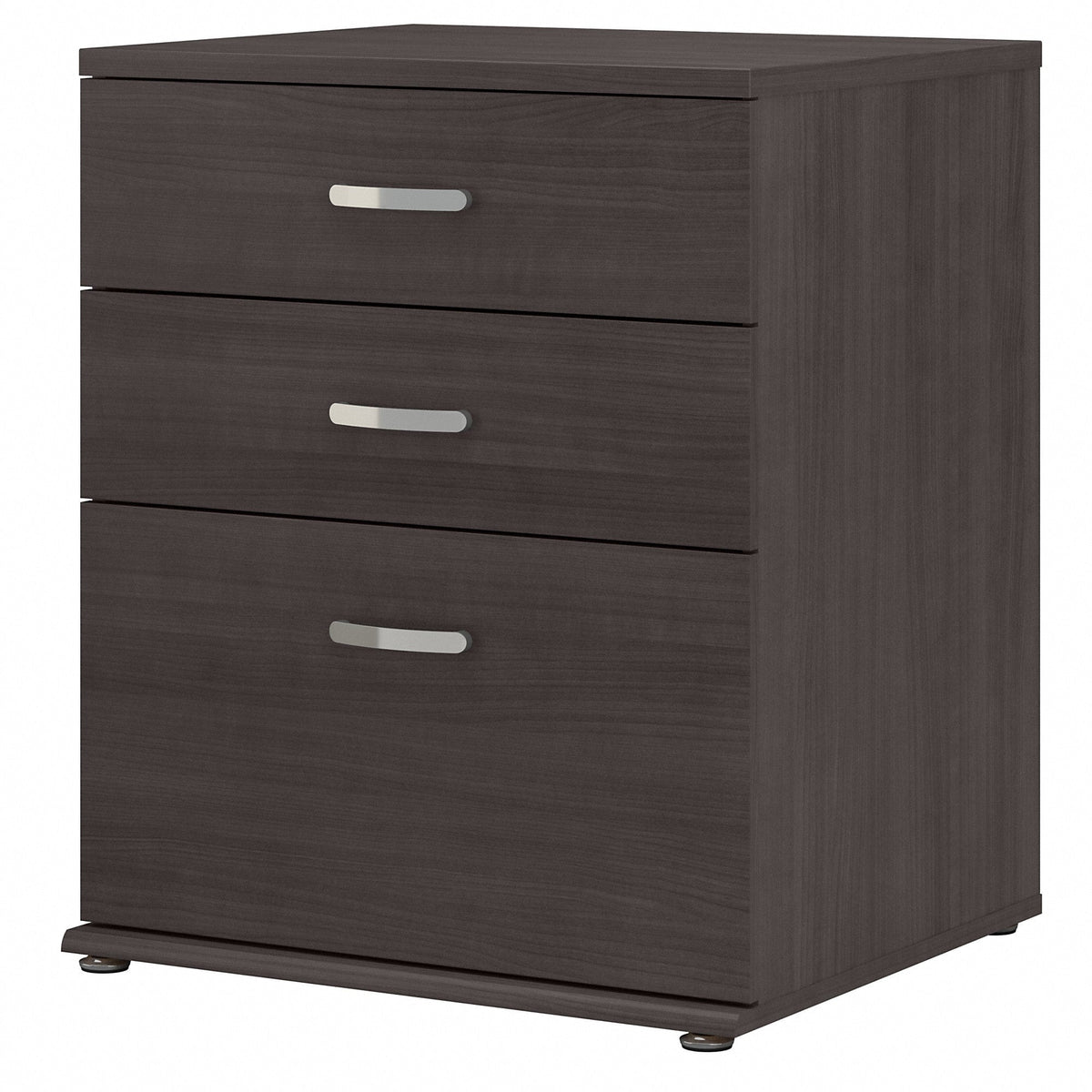 Bush Business Furniture Universal Storage 28.3464-in W x 33.9763-in H Wood Composite Storm Gray Freestanding Utility Storage Cabinet