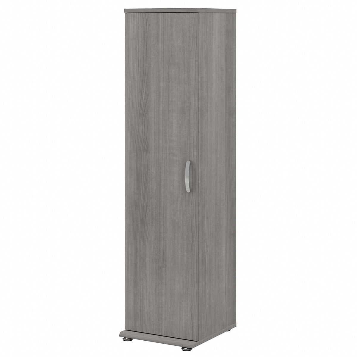 Bush Business Furniture Universal Storage 15.6692-in W x 61.811-in H Wood Composite Platinum Gray Freestanding Utility Storage Cabinet