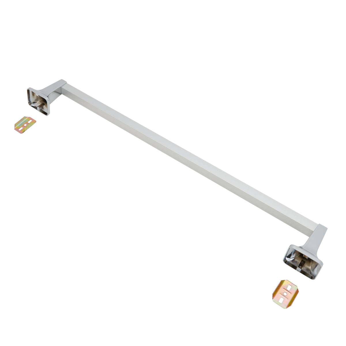Project Source Seton 24-in Chrome Wall Mount Single Towel Bar