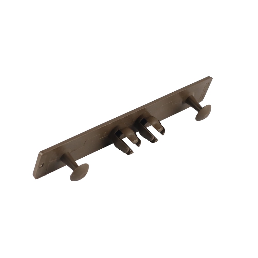 NewTechWood 6-in x 6-in Spanish Walnut Composite Deck End Cap