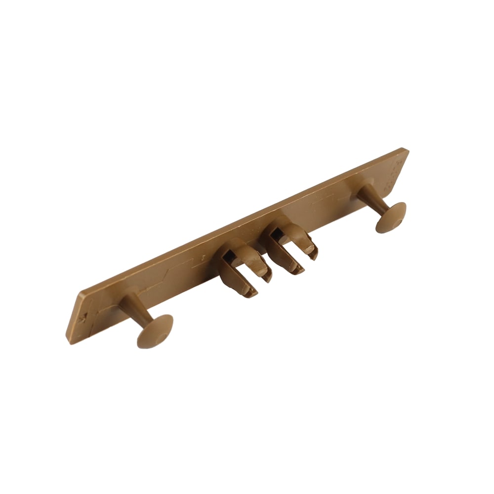 NewTechWood 6-in x 6-in Peruvian Teak Composite Deck End Cap