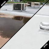 Kool Seal 4.75-Gallon White Elastomeric Reflective Roof Coating, 7-Year Limited Warranty