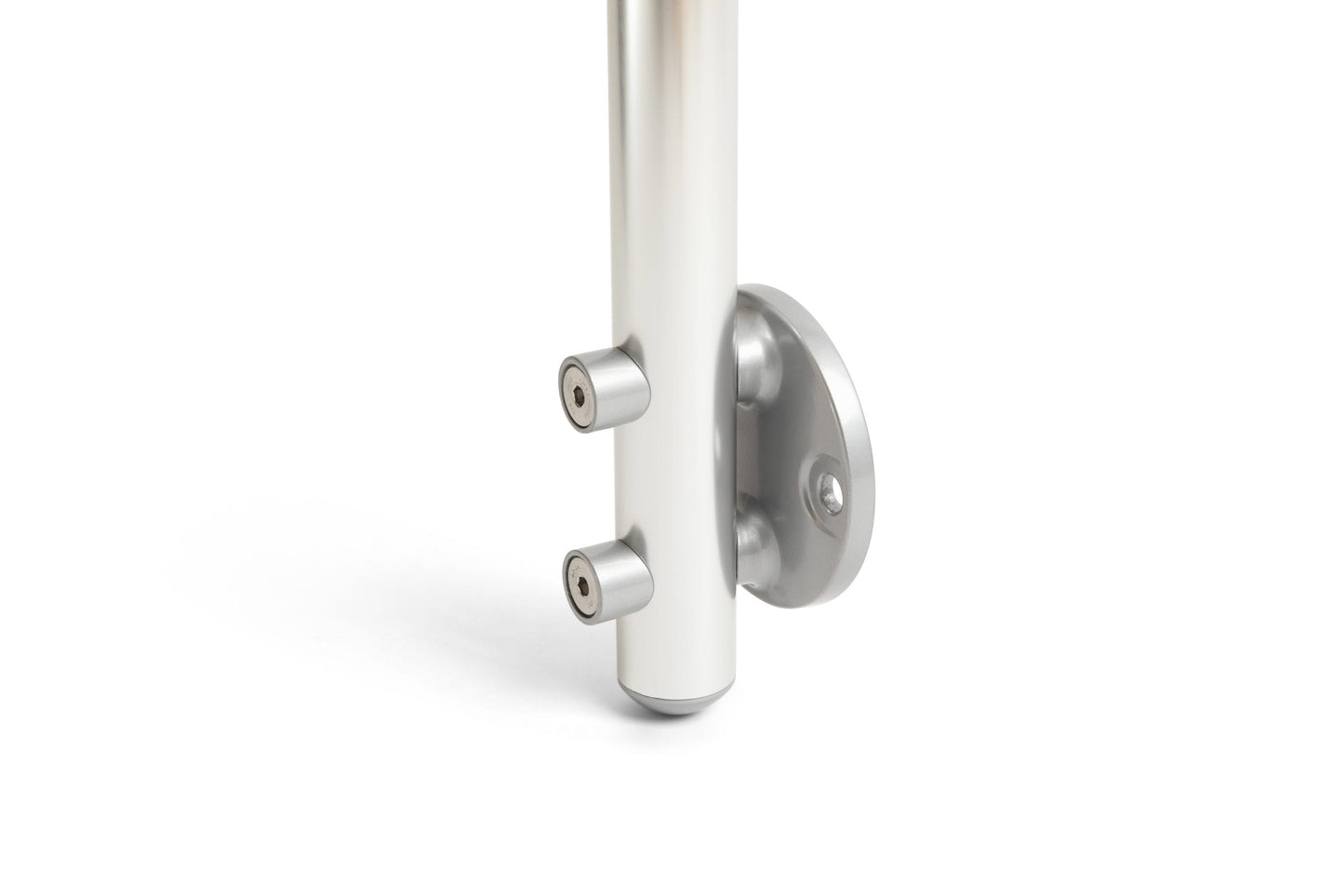 DOLLE 4-1/4-in x 42-in Prova Brushed Aluminum Round Deck Baluster
