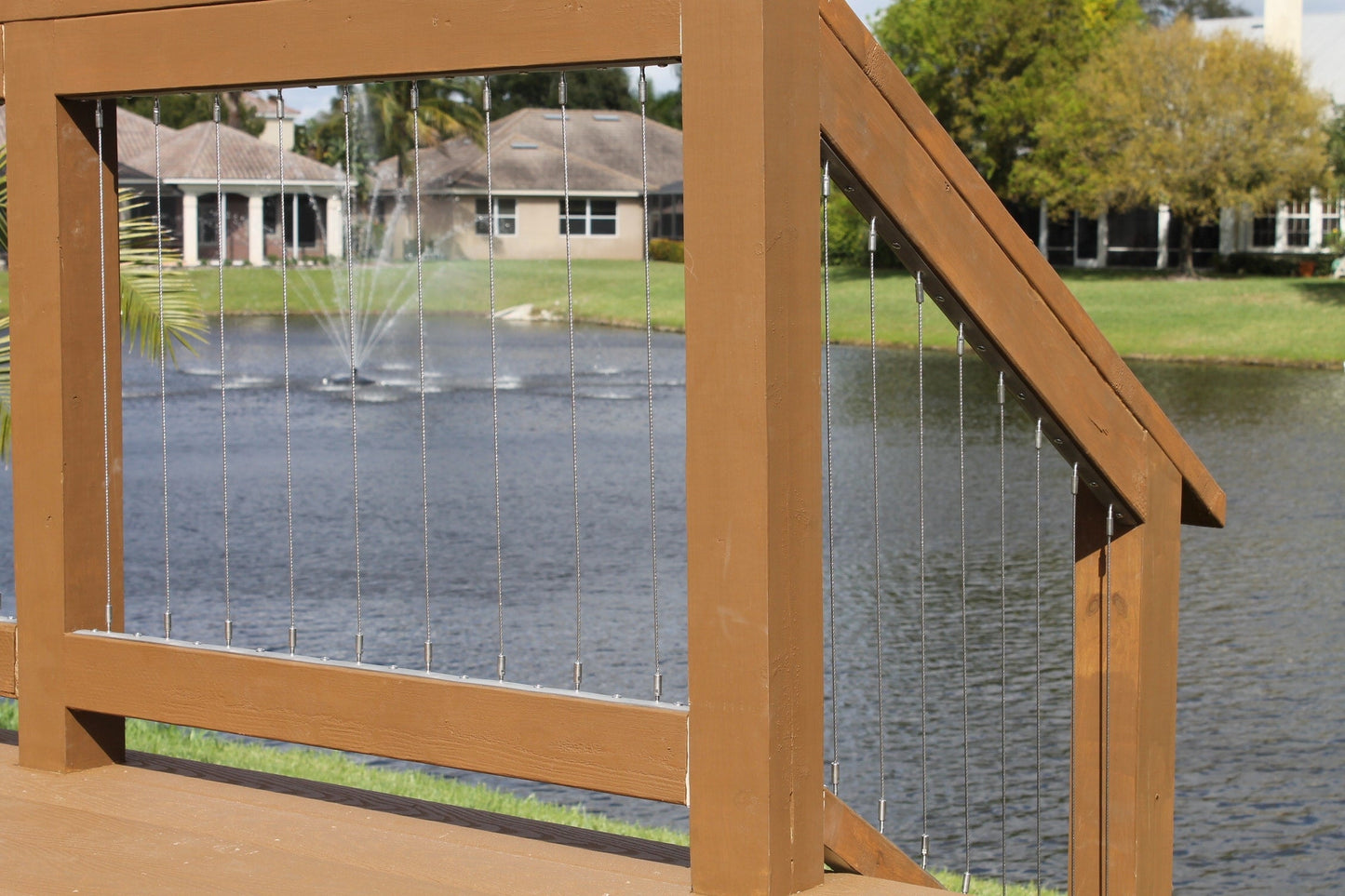 DOLLE InstaRail 6-ft x 36-in Stainless Steel Deck Cable Rail Kit